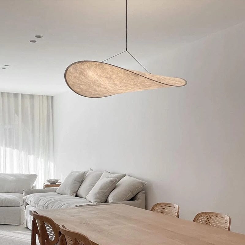Nordic Glow Lyra Premium LED Chandelier With Silk Leaf