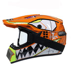 DOT-Certified Youth Motocross Helmet with Goggles