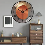 Avelon Silent Wall Clock In Classic Style For Bedroom And Office