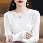 Luminara Cozy Women's Merino Wool Sweater For Autumn And Winter