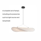 Nordic Glow Lyra Premium LED Chandelier With Silk Leaf