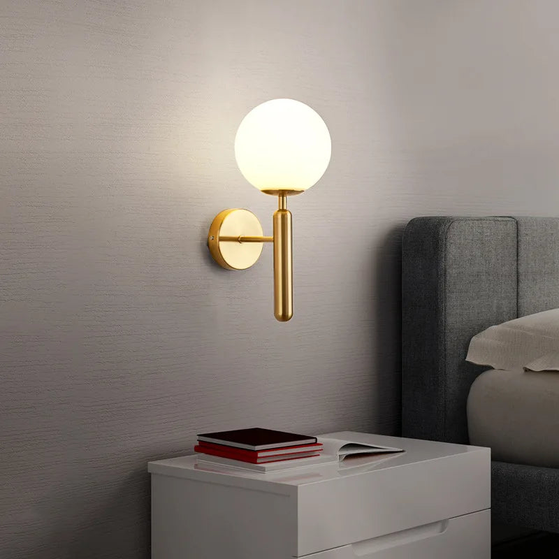 AuraNova Moderne Wandlamp Voor Slaapkamer Met Energiezuinige Verlichting