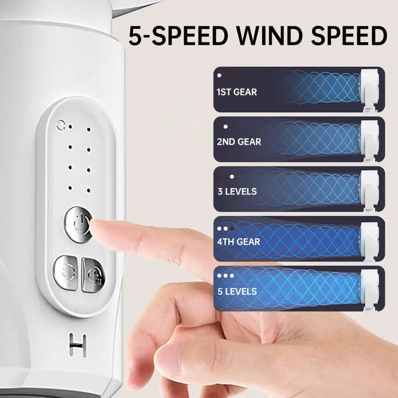 Cordless Oscillating Air Circulation Fan With Remote And Timer For Home Office