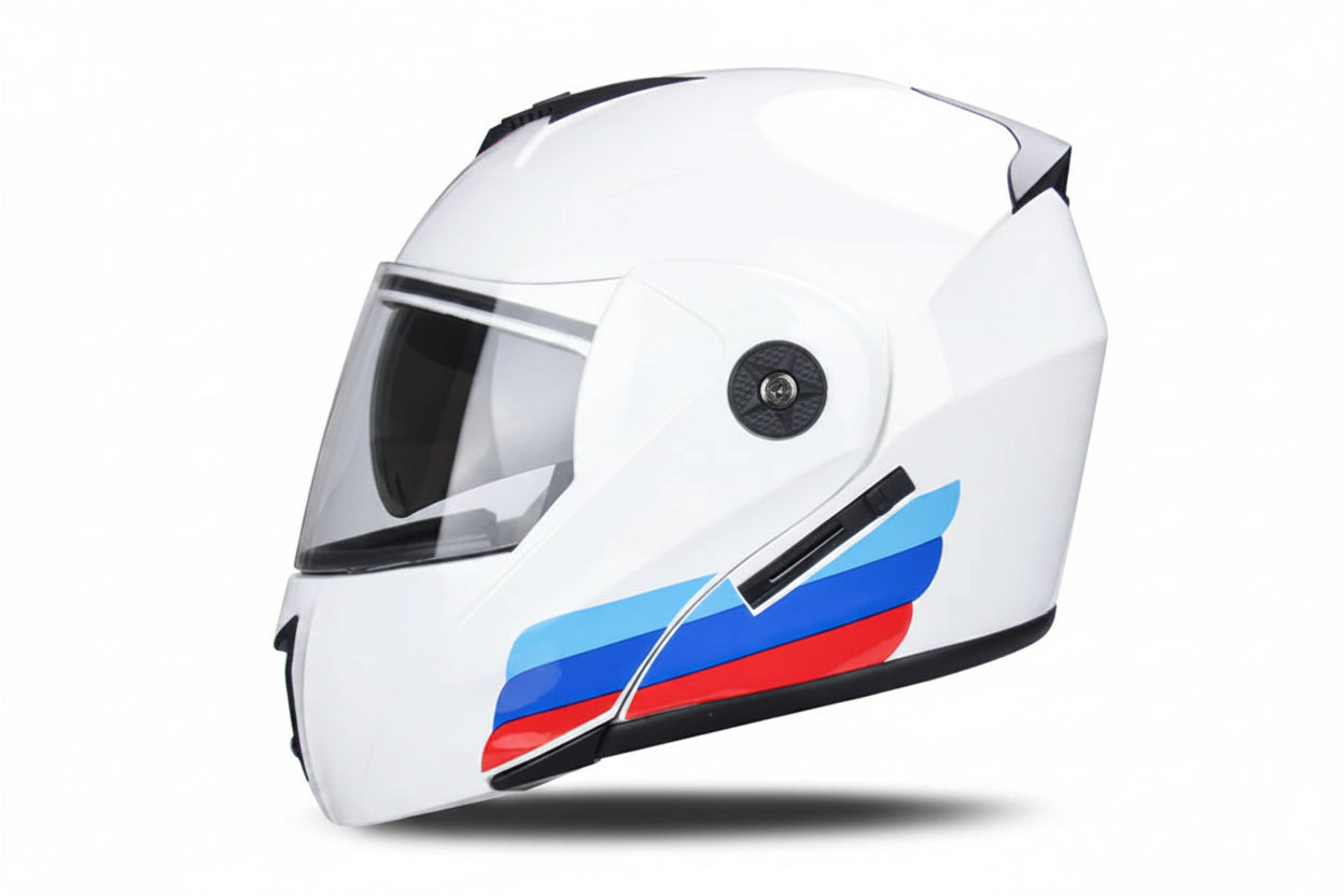 DOT Certified Dual-Visor Modular Motorcycle Helmet