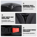 DOT Certified Dual-Visor Modular Motorcycle Helmet