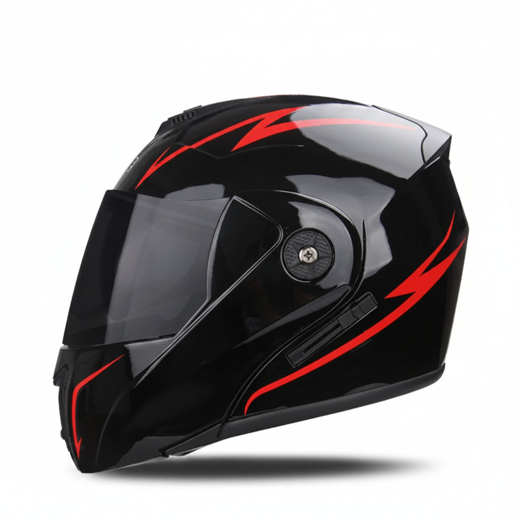 DOT Certified Dual-Visor Modular Motorcycle Helmet
