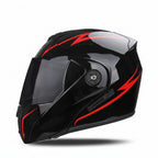 DOT Certified Dual-Visor Modular Motorcycle Helmet