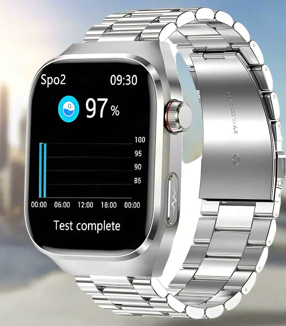 AeroPulse Bluetooth Health Watch For Everyday Health Metrics