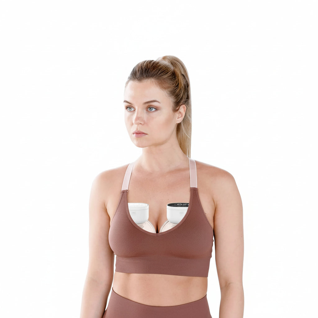 Wearable Breast Pump With Three Modes And Nine Intensity Levels