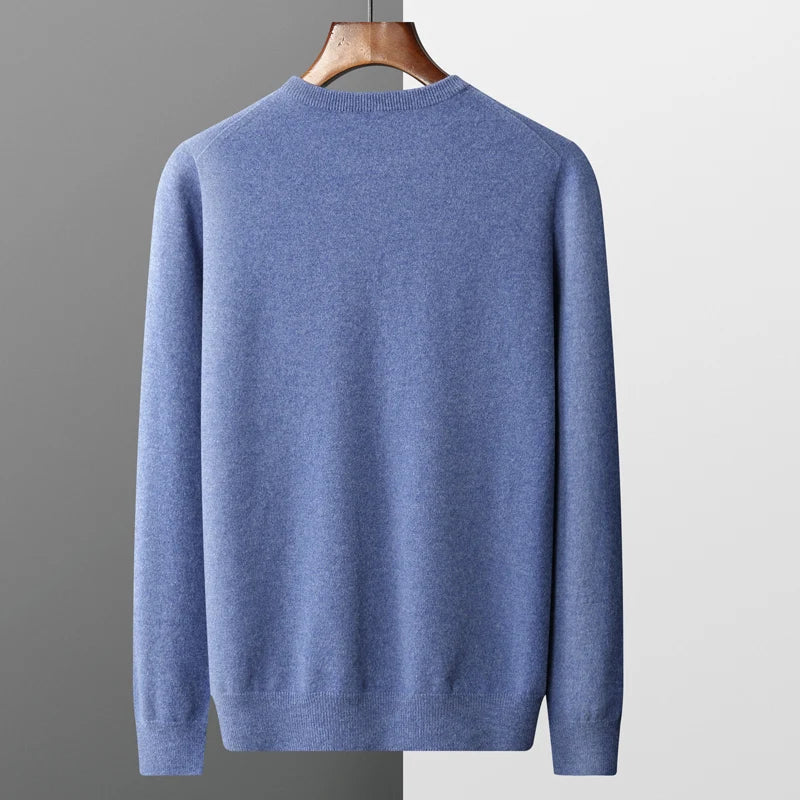 Caleris Sweater Merino Australia Harian Untuk Lelaki