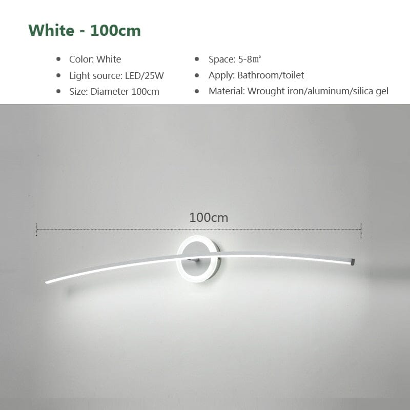 MirroLux LED-peilivalaisin moderniin kylpyhuoneeseen