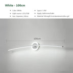 MirroLux LED-peilivalaisin moderniin kylpyhuoneeseen