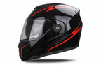 DOT Certified Dual-Visor Modular Motorcycle Helmet