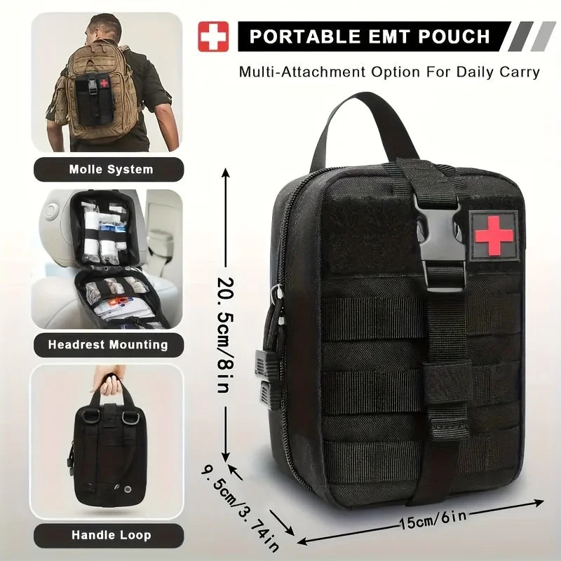 Kit de survie d'urgence extérieur SummitGuard Pro pour randonnée et camping