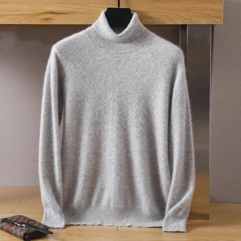 Aureo Men's Cashmere Sweater, One Hundred Percent Cashmere