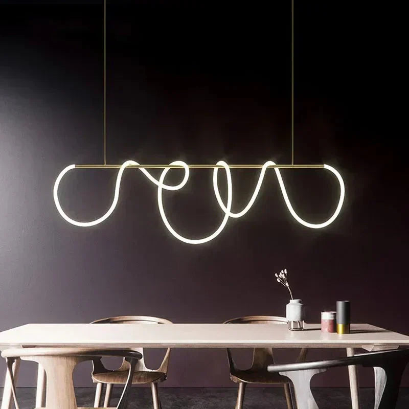 Lustre Plafonnier Moderne Lunara pour Espaces de Vie