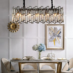 Candeeiro de Cristal Kylar com Elementos LED Coleção Arden