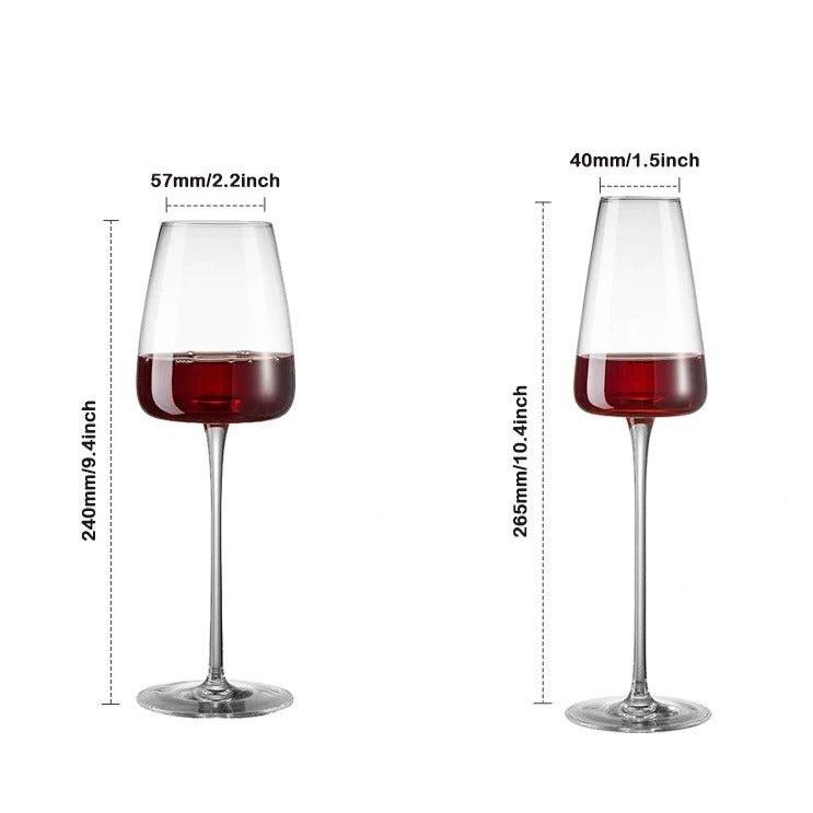 Elara Crystal Champagne Glassware Set For Wine Lovers And Special Occasions