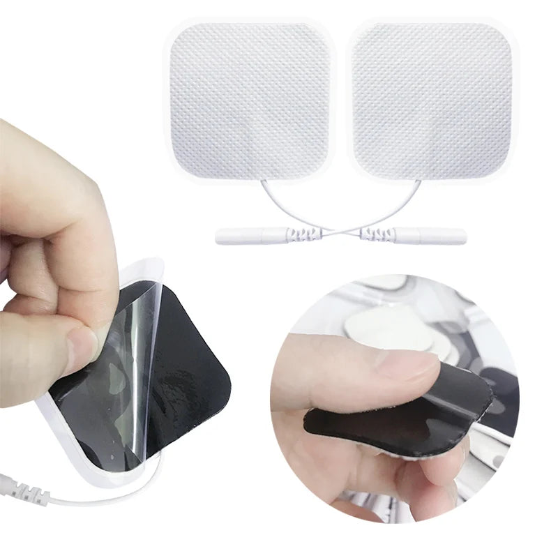 TENS ve EMS Terapi Cihazları için 2.0mm Fişli Jel Pedler