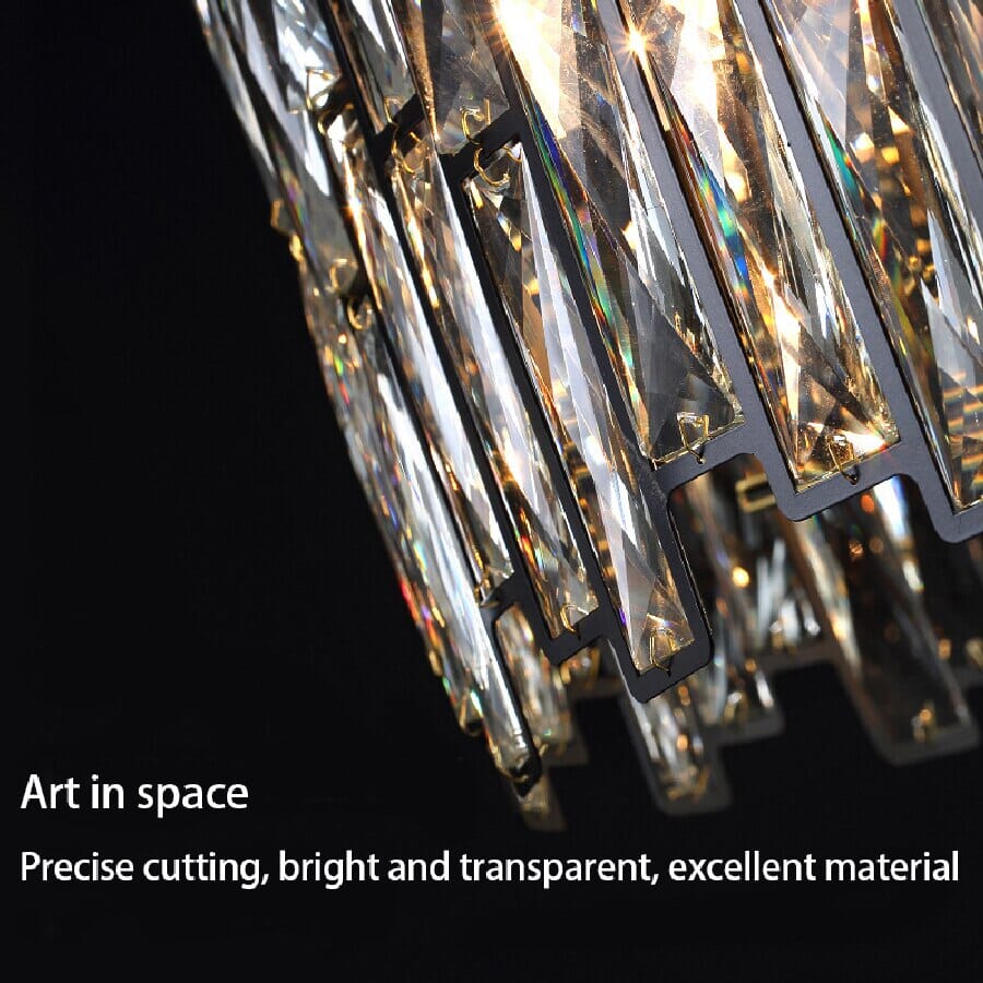 Candeeiro de Cristal Kylar com Elementos LED Coleção Arden