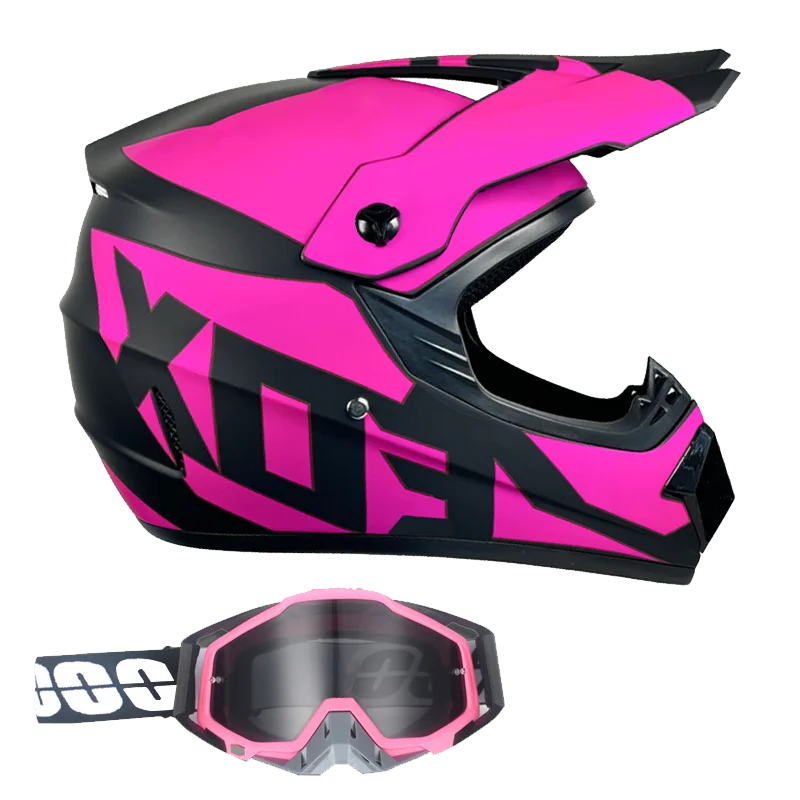 Kids Motocross Helmet with Goggles