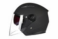 Dual-Visor Half Motorcycle Helmet - DOT Certified