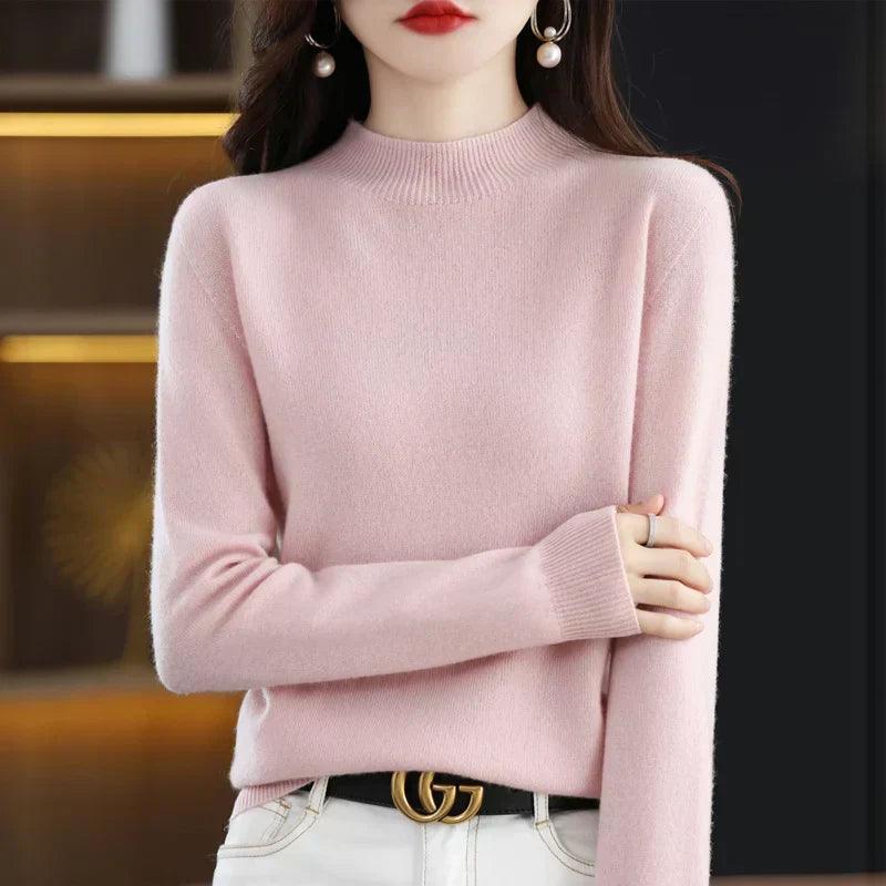 Astra Pure Wool Women's Sweater For Fall And Winter Warmth