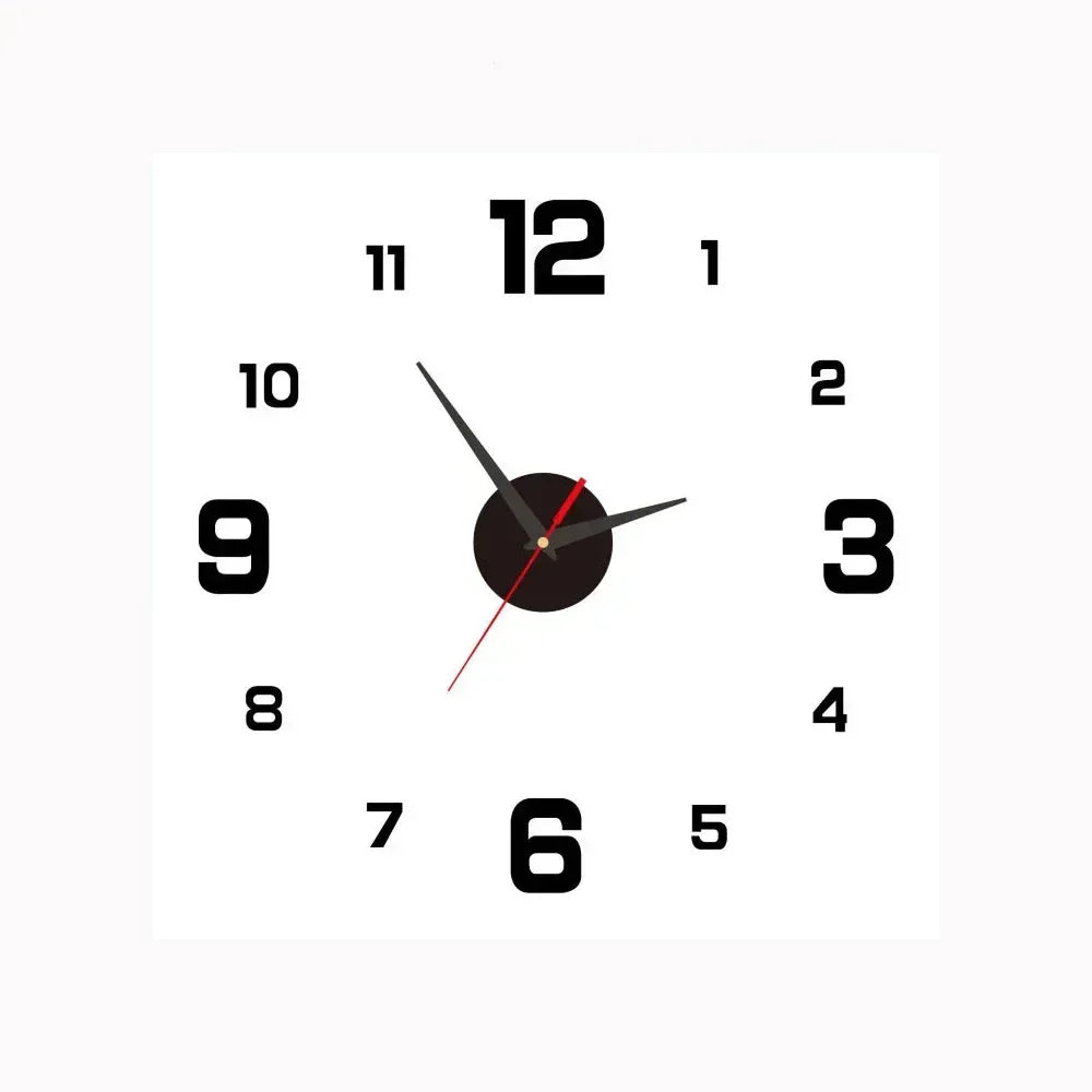 Avelon Silent Wall Clock In Classic Style For Bedroom And Office