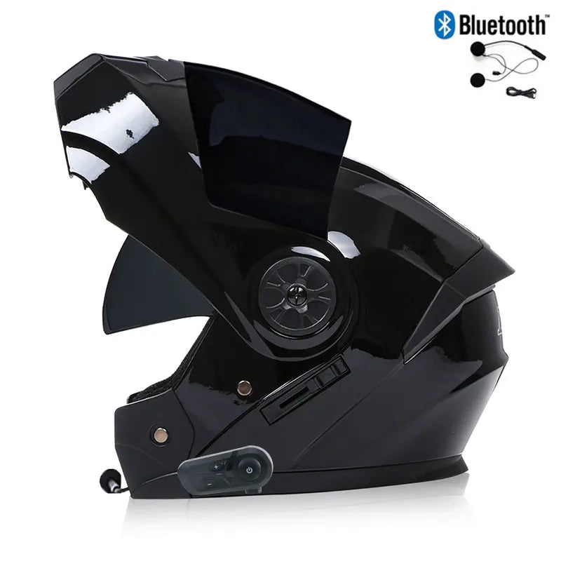 Modular Motorcycle Helmet with Bluetooth Integration