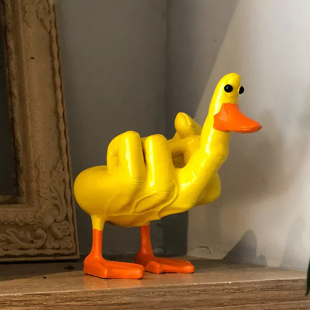 Marvento Duck Figurine Feisty For Home Decor Display