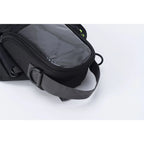 Bolsa para tanque de motocicleta con ventana táctil para navegación y almacenamiento