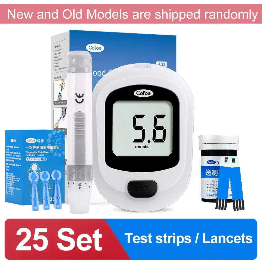 Kit Di Monitoraggio AzureGuard Blu Con Strisce Per Uso Domestico