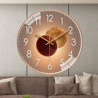Avelon Silent Wall Clock In Classic Style For Bedroom And Office