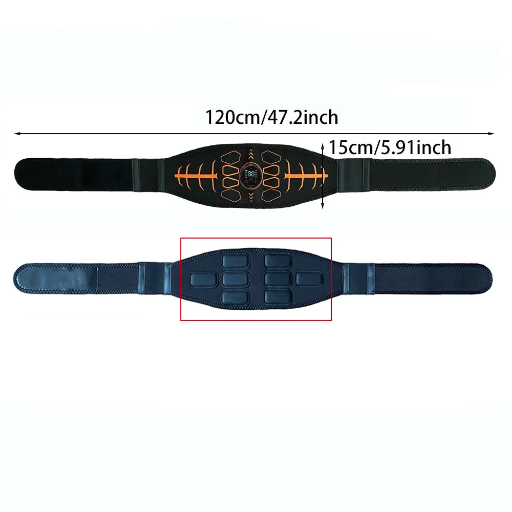Abdominal Toning Belt With Ten Modes And Thirty Intensity Levels