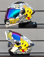 Flip Front Full Face Motorcycle Helmet With Two-Lens Shield DOT Approved