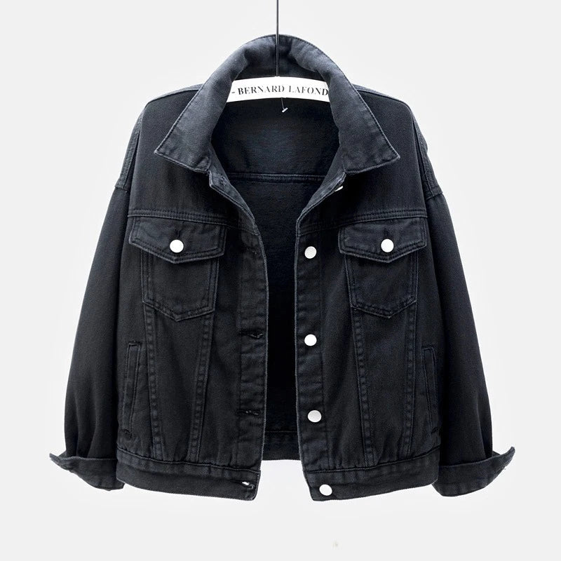 Veste en jean à boutons Harborline Everyday pour femmes