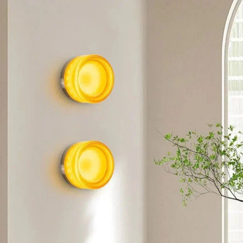 Lampu Dinding Kaca NovaLume oleh Lumenari Studio