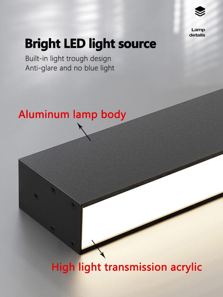 Liora Long Strip Light For Contemporary Interiors And Ambience