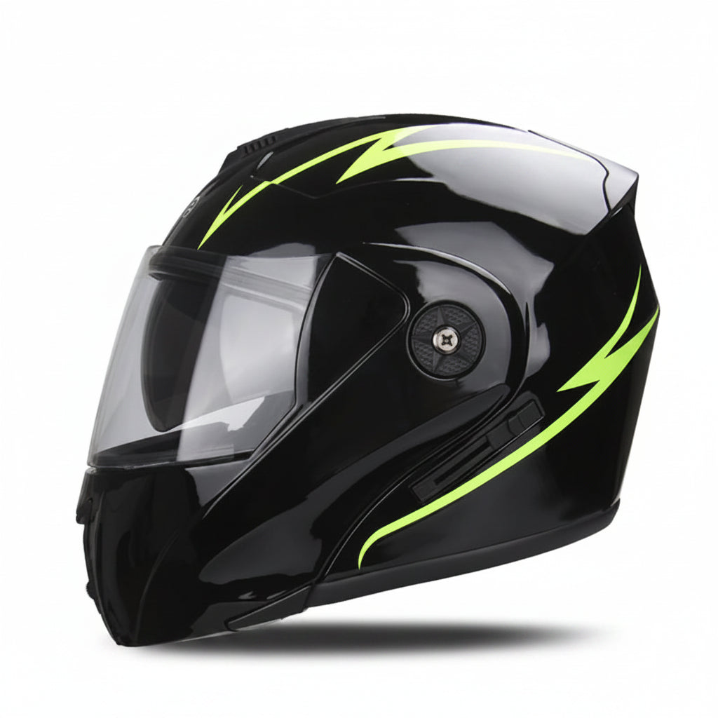 DOT Certified Dual-Visor Modular Motorcycle Helmet