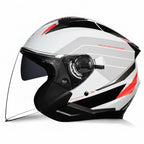 Versatile Half-Helmet with Dual-Lens System