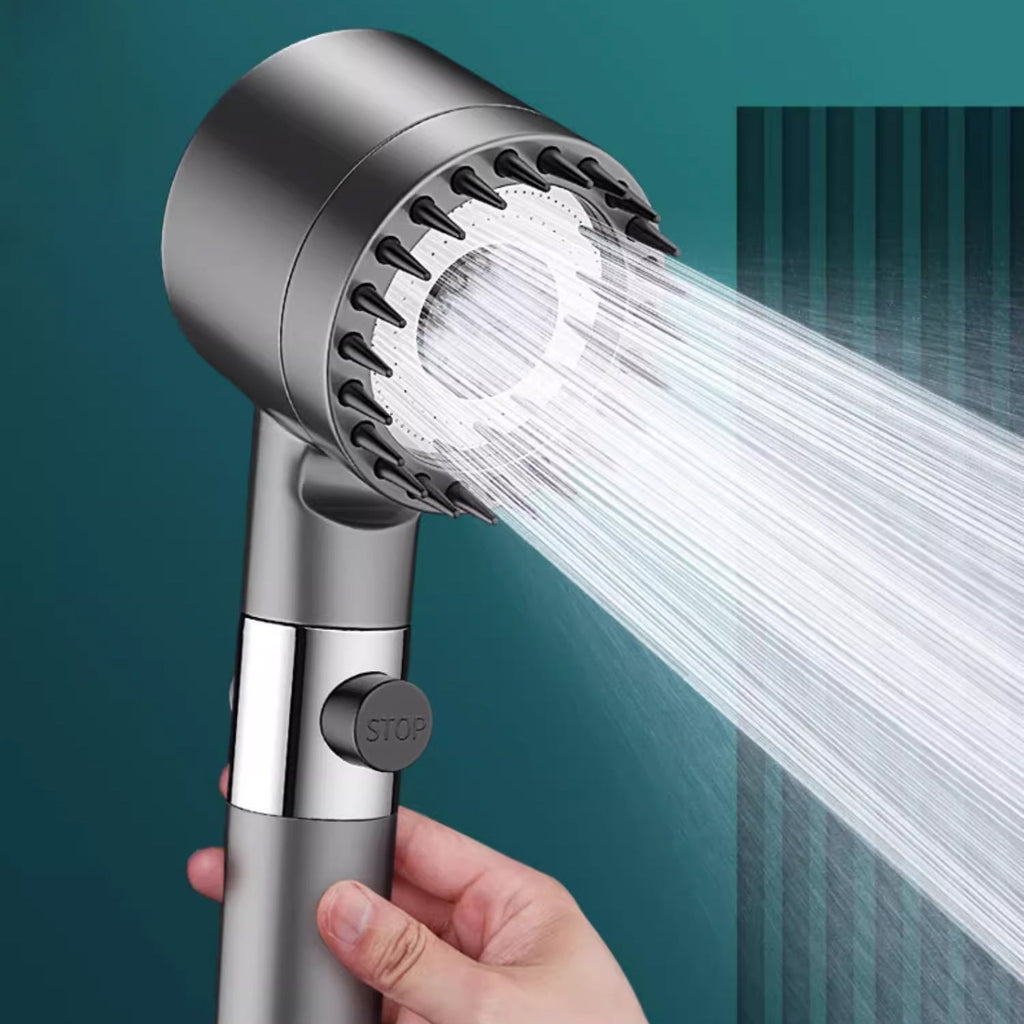 Turbohead Showerhead Elevates Spa-Quality Water Pressure for Low Water Pressure Homes