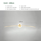 MirroLux LED-peilivalaisin moderniin kylpyhuoneeseen