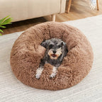 CozySphere blødt rundt seng til katte og hunde, hyggelig komfort