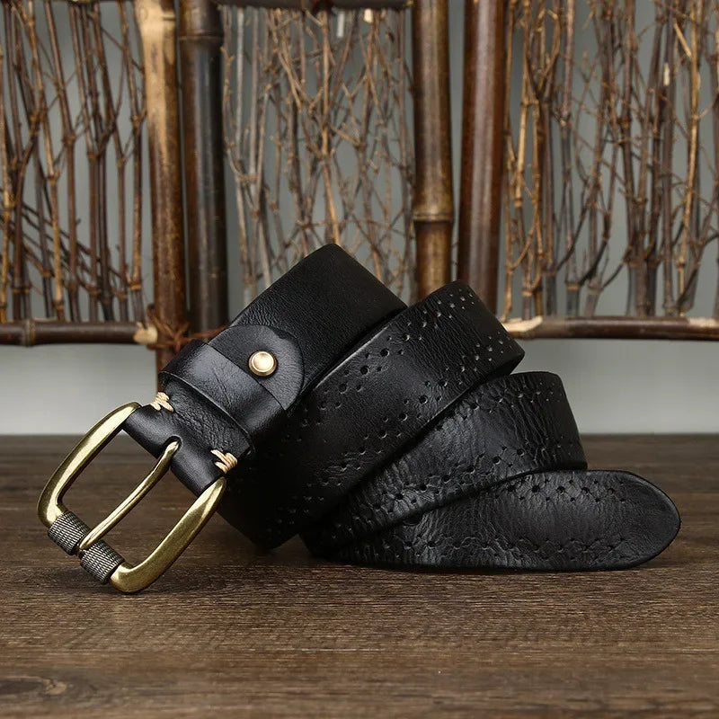 Hawthorne Edition Belt In Genuine Cowhide Classic Quality