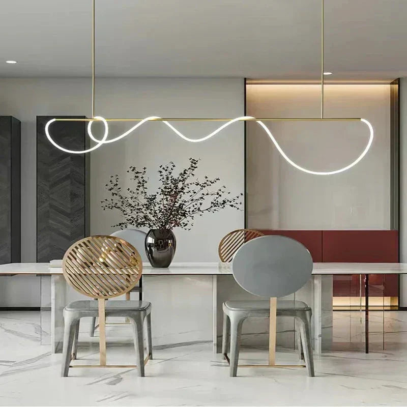 Lustre Plafonnier Moderne Lunara pour Espaces de Vie