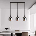 Nordisk glas LED pendel til moderne lysekroner
