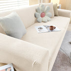 Elastic Sofa Slipcover Anti Slip Backing Washable Fits 1 To 3 Seat Couches