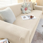 Elastic Sofa Slipcover Anti Slip Backing Washable Fits 1 To 3 Seat Couches