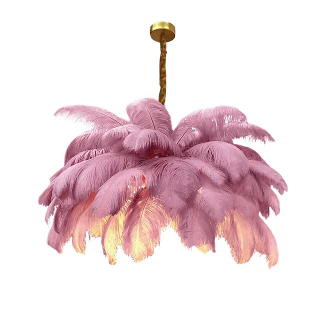 AstraFeather hanglamp, handgemaakt voor moderne verlichting