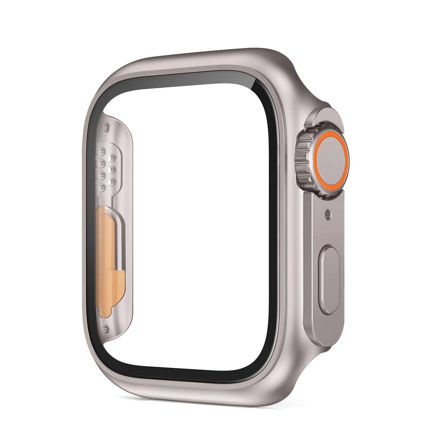 Apple Watch Cover With Tempered Glass Screen Shield Slim Waterproof